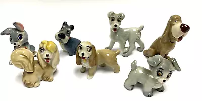 Buy Vintage Wade Disney Lady & The Tramp Mini Ornaments Dogs & Thumper A39 W444 • 16£