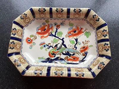 Buy Antique Losol Ware Shanghai Rectangle Serving Dish/ Bowl - AF • 10£