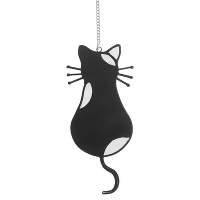 Buy Yellow Cat Suncatcher For Window - Stained Glass Hanging Ornament For • 10.69£