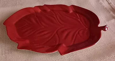 Buy Carlton Ware Australian Design Red Leaf Plate • 5£