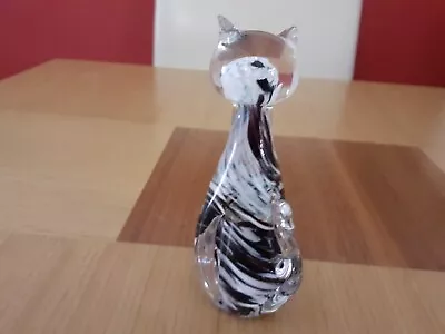 Buy Alum Bay Hand Made Glass Cat  Figurine • 7.50£