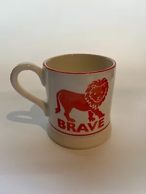 Buy Emma Bridgewater Brights Brave Lion Blue 1/2 Half Pint Mug • 12.51£
