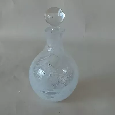 Buy Stunning Caithness Glass  Francesca  Perfume Flask Designer Colin Terris B001 • 14.99£
