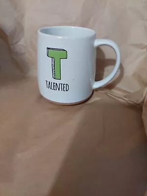 Buy Tesco Personality Mug Letter T Talented • 11.99£