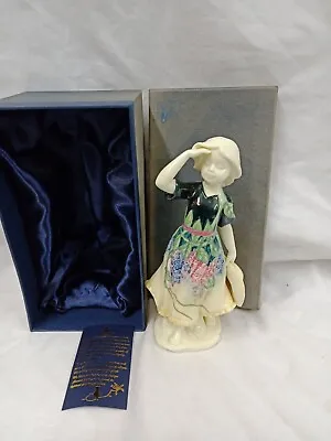 Buy Boxed Old Tupton Wear Girl Holding Hat Figurine • 9.99£