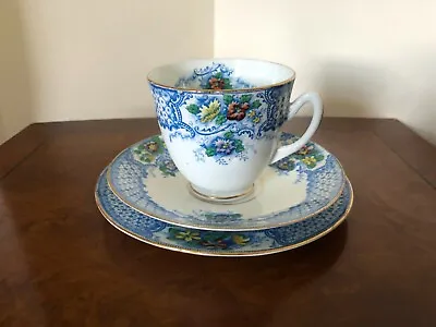 Buy Art Deco / Vintage China Tea Set Trio. Klondike Hand Painted,RARE • 15£