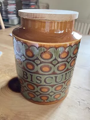 Buy Hornsea Pottery 'bronte' Lidded Biscuit Storage Jar In Excellent Condition • 25£