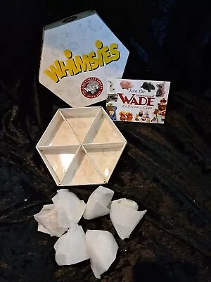 Buy Wade Whimsies Hexagonal Box 6 Pieces In Great Condition Set 6 • 12.50£