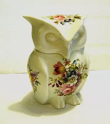 Buy 3.5  Owl Trinket Covered Container Jar Hammersley England Vintage Bone China • 18.86£