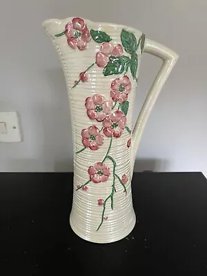 Buy Vintage 1930s Maling Apple Blossom Time Lustre Ware Jug 10.5 Inches 27cm • 16.99£