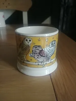 Buy Lovely Emma Bridgewater Rare Gold Yellow OWL CANDLE POT NO LID  Collectors Item • 24£