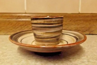 Buy Wold Studio Pottery - Routh Yorkshire - Egg Cup With Saucer • 9.99£