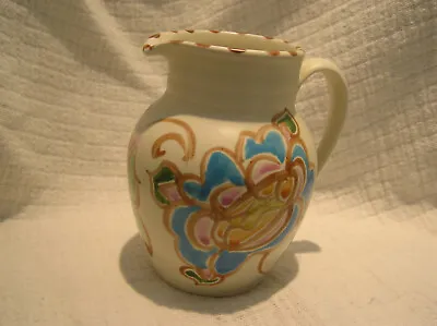 Buy ** Honiton Pottery.devon **ceramic Jug.+floral Type Decoration.base Mark.g/cond • 3.05£