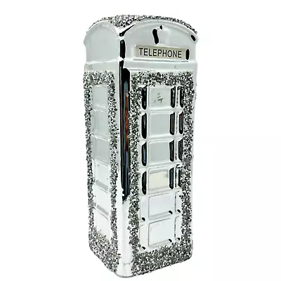 Buy Crystallized Telephone Booth Sparkle Ornament A Shimmering Icon Of Elegance • 63.71£