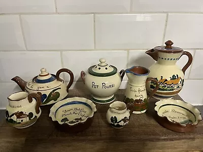 Buy Vintage Decorative Devon Ware Pottery. See All Photos For Greater Detail • 37£