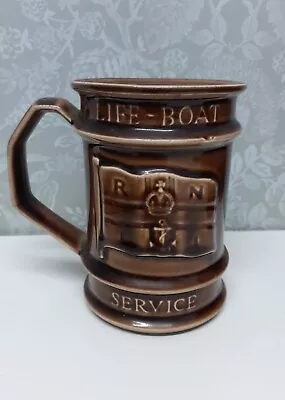 Buy Holkham Pottery Tankard Life-Boat Service SOLENT 11cm • 9£