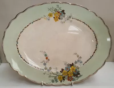Buy Vintage A J Wilkinson Royal Staffordshire Sylvia Platter C1947-64 #1025 31x24cm • 12.65£