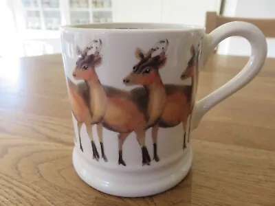 Buy REDUCED Rare Emma Bridgewater 1/2 Pint Muntjac Deer Mug New 1st • 19.99£