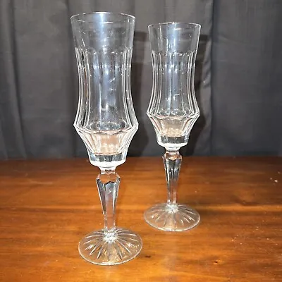 Buy Galway Old Galway Wedgwood  Fluted Champagne Glass 7 7/8  Crystal Set/2 • 47.58£