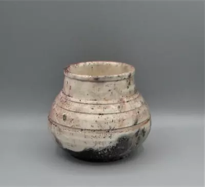 Buy Ringed Pit Fired Decorative Ceramic Pot   #2136  Free Shipping • 47.76£
