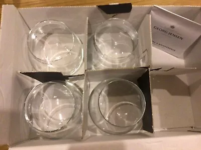 Buy Georg Jensen Tumblers Sky Collection Crystal Set Of 4 • 30£