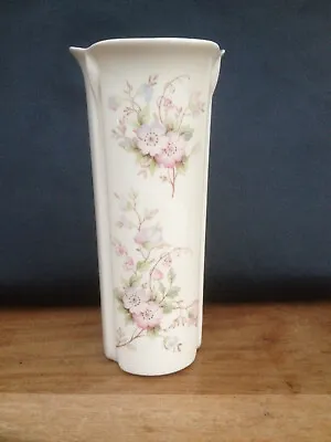 Buy ROYAL CAULDON Vintage Vase - Cream W Pastel Pink Blossoms/Floral - C.1950-62 • 12£