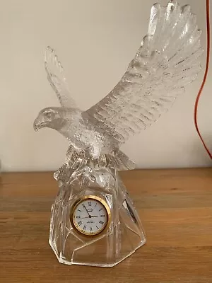 Buy Royal Crystal Rock Italian Crystal Glass Eagle Ornament Figurine • 15£