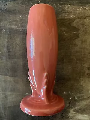Buy Vintage Fiesta Coral Orange Bud Vase  Retired Fiestaware Pottery USA 6  • 31.70£