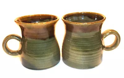 Buy Two Culloden Pottery Handcrafted Small  Mugs - Unused And Stunning. • 16£