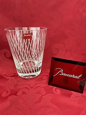 Buy NEW FLAWLESS Unique BACCARAT Glass MIKADO Crystal TRIPLE DOF TUMBLER ICE HOLDER • 336.17£