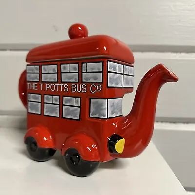 Buy Vintage Made In England Price Kensington Potteries London Bus Teapot RARE FIND🔥 • 22.76£
