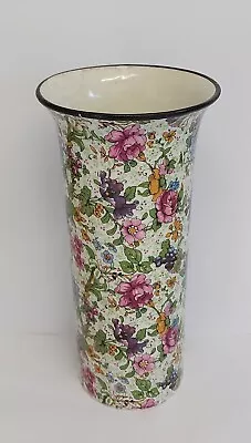 Buy Wiltshow & Robinson Carlton Ware Chintz Pottery Vase. • 19.99£