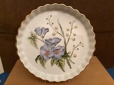 Buy Copeland Spode Stafford Flowers Lida And Acacia  Flan / Quiche Dish. • 12£