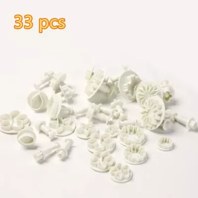 Buy 33X Plastic Stamps For Printing DIY Clay Pottery Printing Blocks Clay Tools • 12.75£