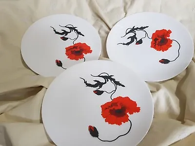 Buy Mint Cond Susie Cooper Wedgwood Corn Poppy 17cms Side Plate • 5.95£