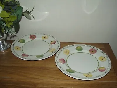 Buy Royal Stafford Apple 2 X Dinner Plates 11  (28cm) • 4.95£