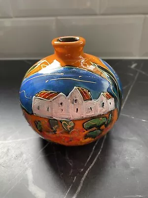 Buy Anita Harris Art Pottery Tuscany Vase Marrakech Hand Painted Signed • 48£
