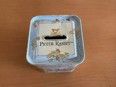 Buy Beatrix Potter Peter Rabbit Tin Money Box • 3.50£
