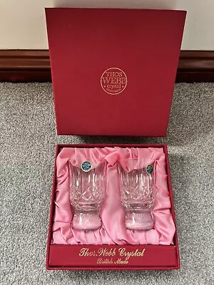 Buy Crystal Whiskey Glasses - Thomas Webb (British Made) **BRAND NEW** • 45£