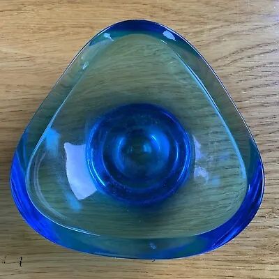 Buy Vintage Small Sklo Union Bowl By Vaclav Hanus Czech Bohemian Art Glass • 5.45£