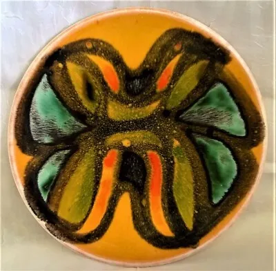 Buy Poole Pottery Delphis Shape 49 Trinket Dish Or Pin Tray - Rosina St Clayre (h) • 24.99£