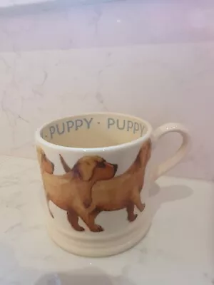 Buy Emma Bridgewater Puppy Small 1/4 Pint Mug - 2012, V Rare, Discontinued, Dogs  • 34.99£