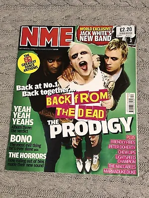 Buy NME 21/03/09 PRODIGY Jack White YEAH YEAH YEAHS Bono HORRORS Pete Doherty  • 5.99£