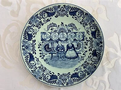 Buy Antique Petrus Regout & Co Maastricht 'Fantaisie' Blue And White Plate • 49.99£