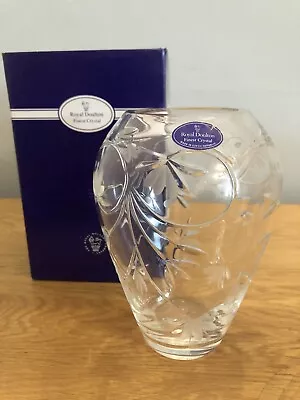Buy Royal Doulton New Finest Crystal ATHENA Temple Vase 7”/18 Cm • 18£