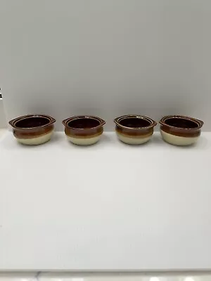 Buy Vtg Crestware Ceramic 5” Onion Soup Crocks/Chili Bowls 10 Oz+ - Set Of 4 - EUC • 15.42£