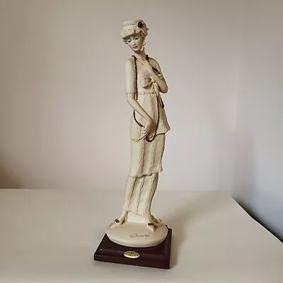 Buy Giuseppe Armani Lady With Chain Necklace Figurine Capodimonte • 15.99£