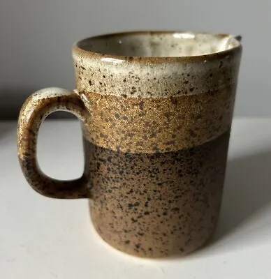 Buy Iden Pottery Beige Brown Speckled Milk Jug Made In England Country Prop • 8.99£