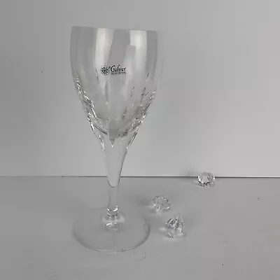Buy Galway Crystal Raindrops Claret Water Goblet Ireland Discontinued NWT Single • 24.11£