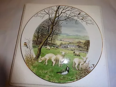 Buy Royal Worcester Collectors Plate   January Lambing Season - Ltd Edition  - Sheep • 5.50£
